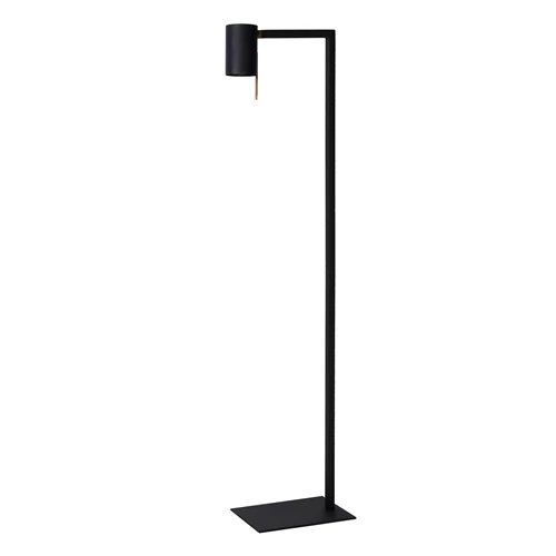 Lucide LESLEY - Lampadaire / lampe de lecture - 1xGU10 - Noir - détail 1